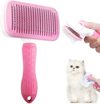 Self-Cleaning Pet Hair Brush