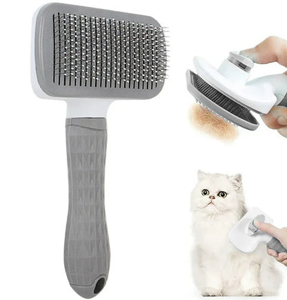 Self-Cleaning Pet Hair Brush