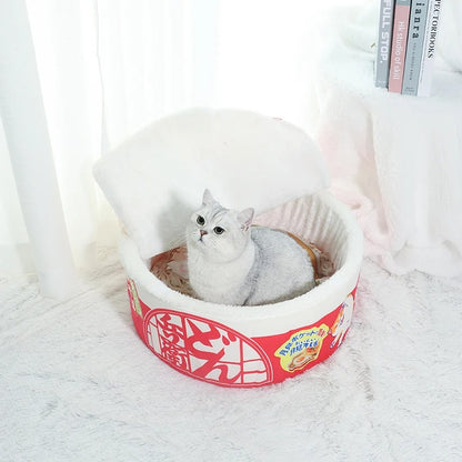 Ramen Noodle Cat Bed